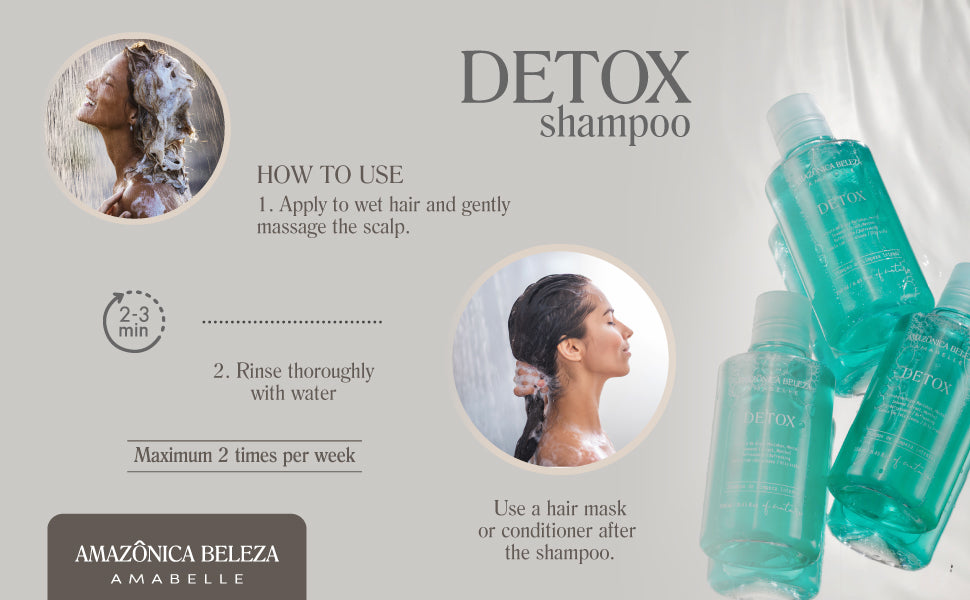 Detox shampoo intense cleansing