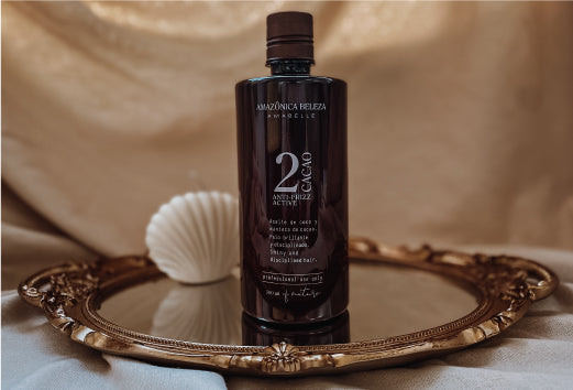 Keratin Step 2, Cacao Anti-Frizz Active, for Damaged Hair