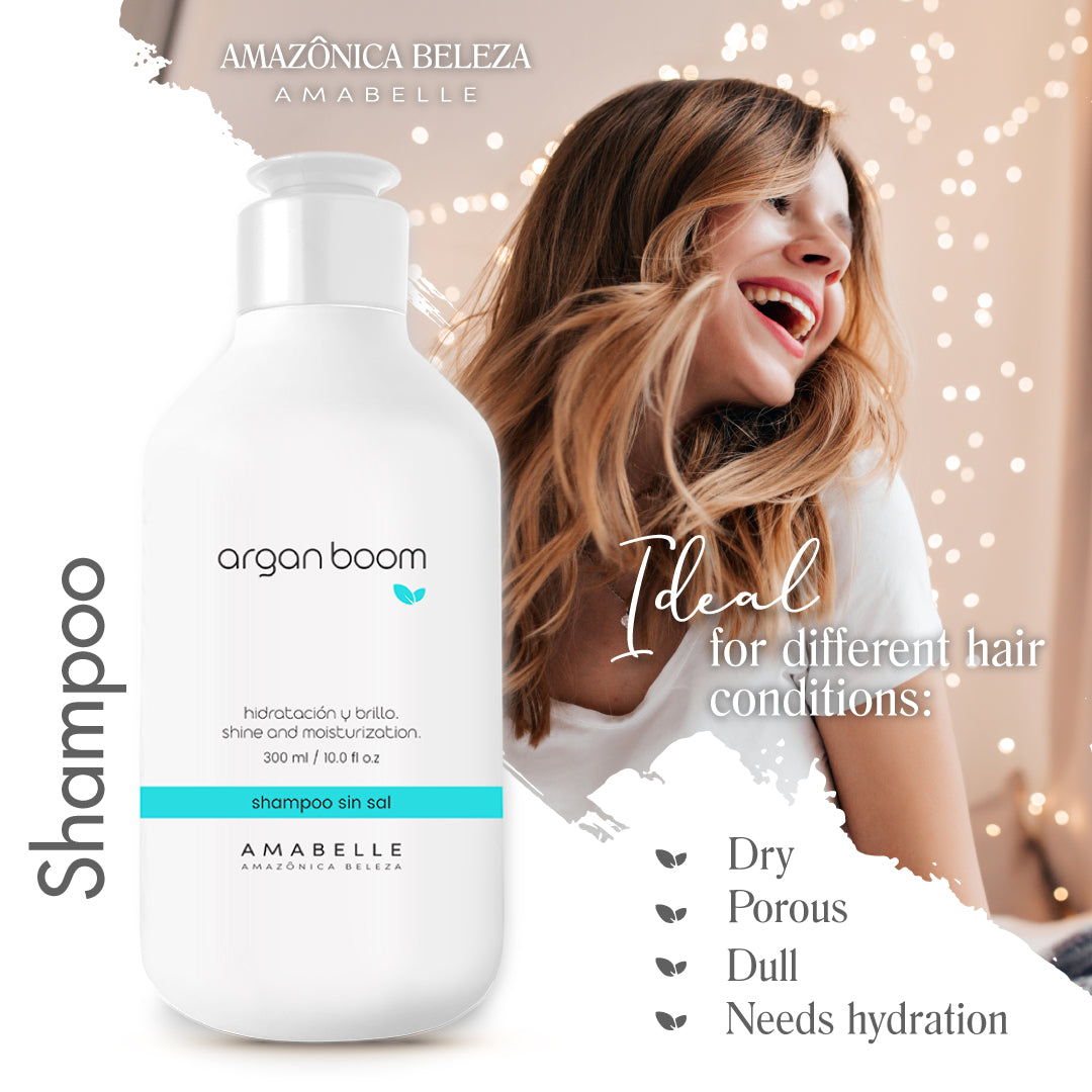 Argan Boom Shampoo, Hair Hydration