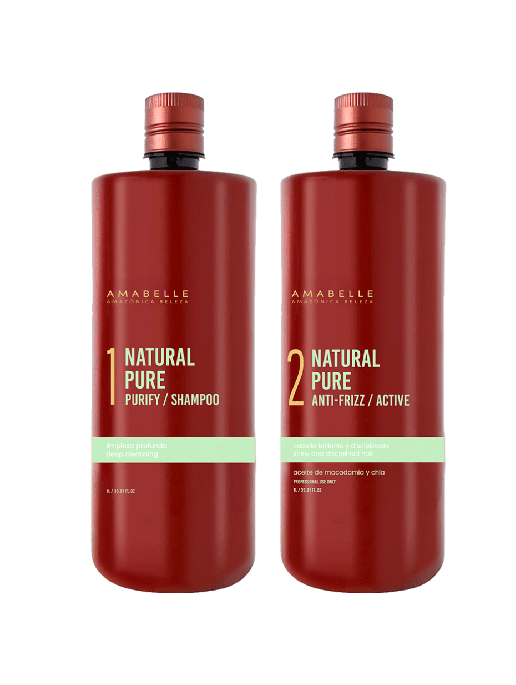 Natural Pure Kit Natural Straightening, Keratin Treatment