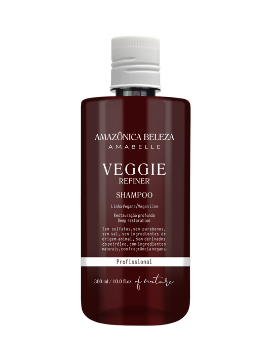 Vegan Shampoo, VEGGIE REFINER (Sulfate-free Shampoo)